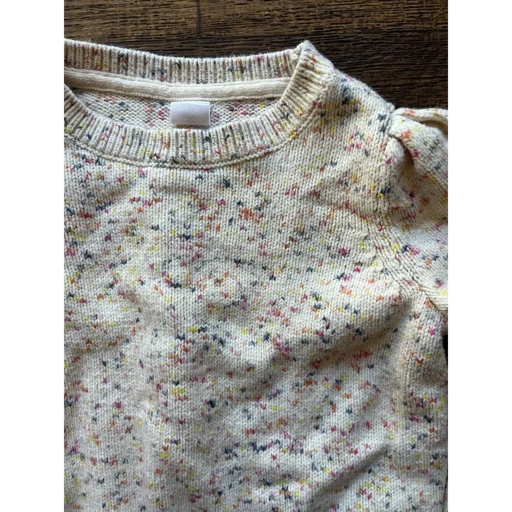 Kid's Baby Gap Sweater Multicolor Speckled 4 Toddler Prep School Winter Pullover
